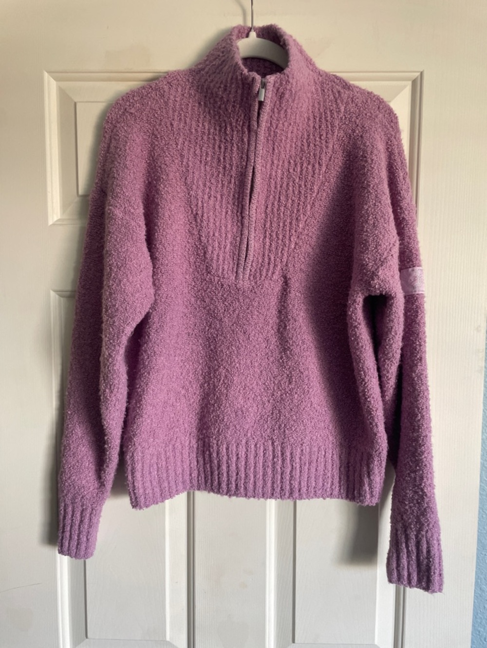 Pink sweater and pant lounge set (pants small, top medium)
